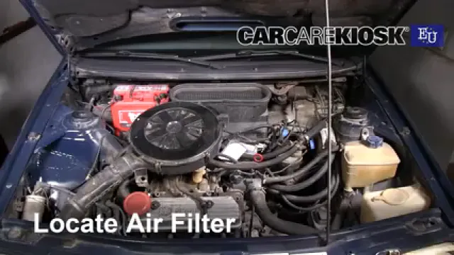 1997 Skoda Felicia LXi 1.3L 4 Cyl. Filtro de aire (motor) Cambio